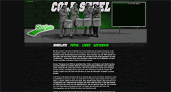 Desktop Screenshot of coldsteel.peterfox.de
